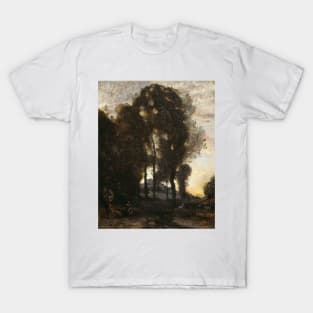 Souvenir of Italy by Jean-Baptiste-Camille Corot T-Shirt